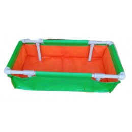 HDPE Grow Bag 24"x12"x06" with pipe support