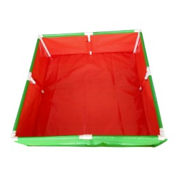 HDPE Grow Bag 48"x48"x12" With Pipe Support