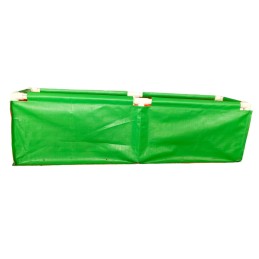 HDPE Grow Bag 60"x12"x12" With Pipe Support