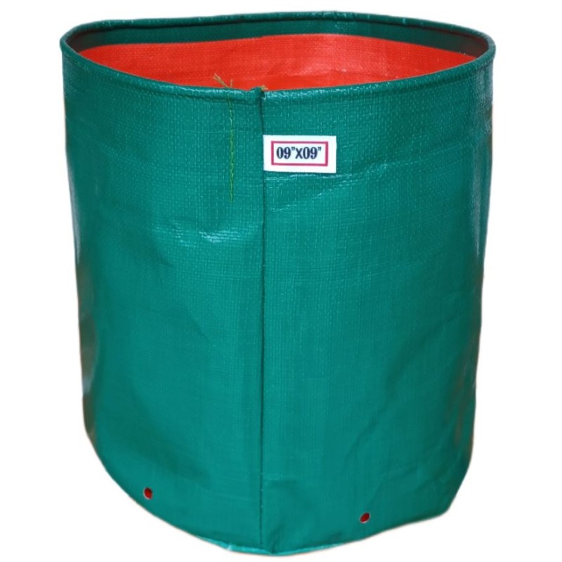 HDPE Grow Bag 09" X 09"(200 GSM)