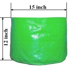 HDPE Grow Bag 15" X 12"(220 GSM)