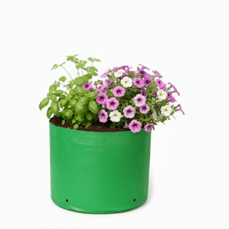 HDPE Round | Circular Grow Bag 09x06 Inch | 220GSM