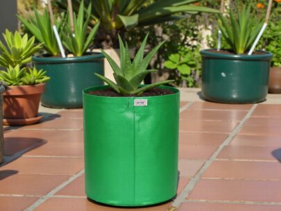 HDPE Round | Circular Grow Bag 09x09 Inch | 340GSM