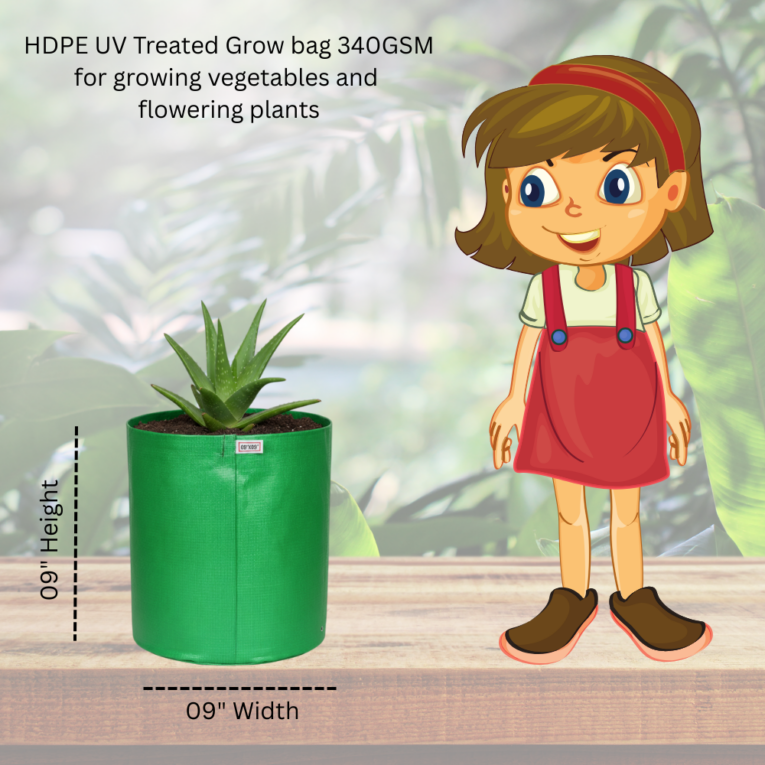 Home gardening grow bag