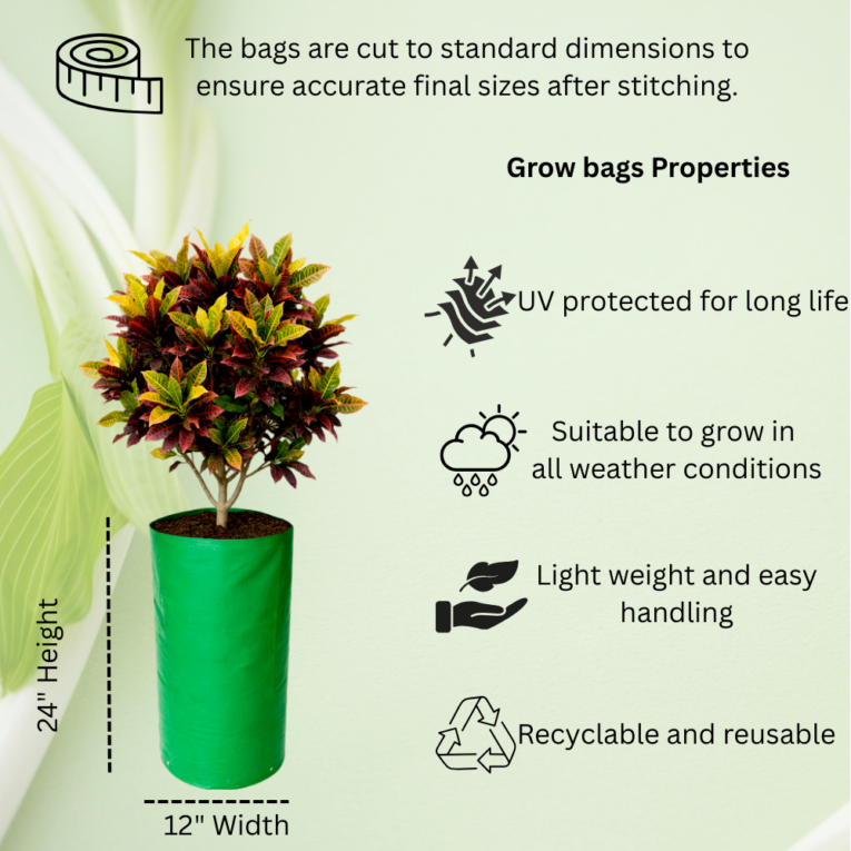 grow bags for crotons