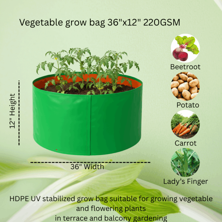 Premium vegetable grow bags