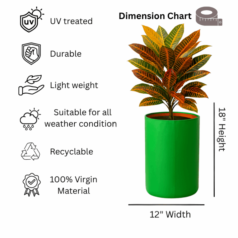 UV stabilized grow bag