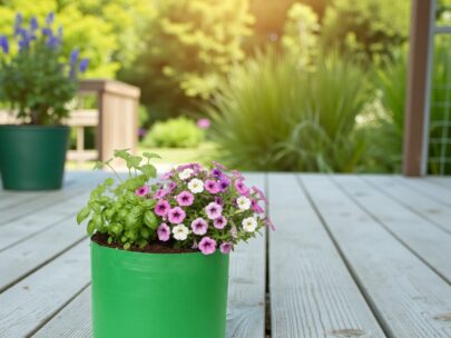 HDPE Round | Circular Grow Bag 09x06 Inch | 340GSM