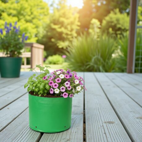 HDPE Round | Circular Grow Bag 12x06 Inch | 220GSM