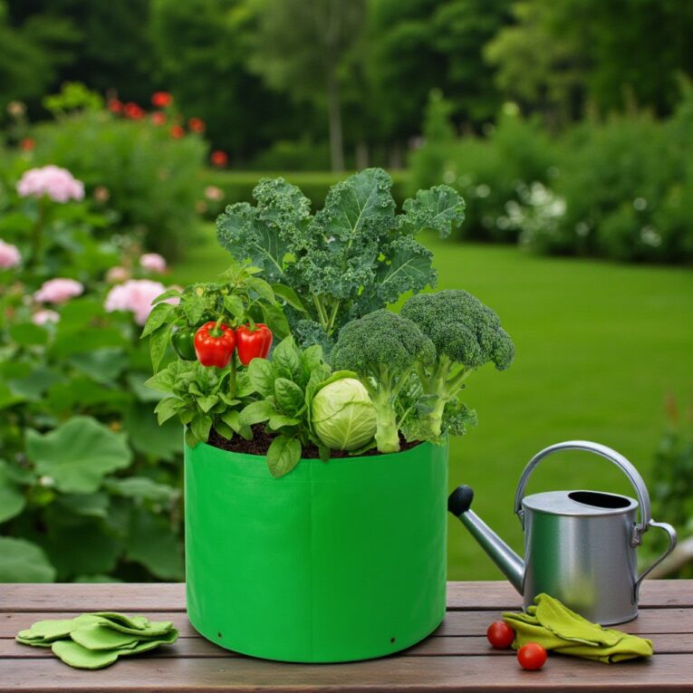 Grow bag for terrace garden
