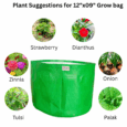 Strong vegetable grow bags