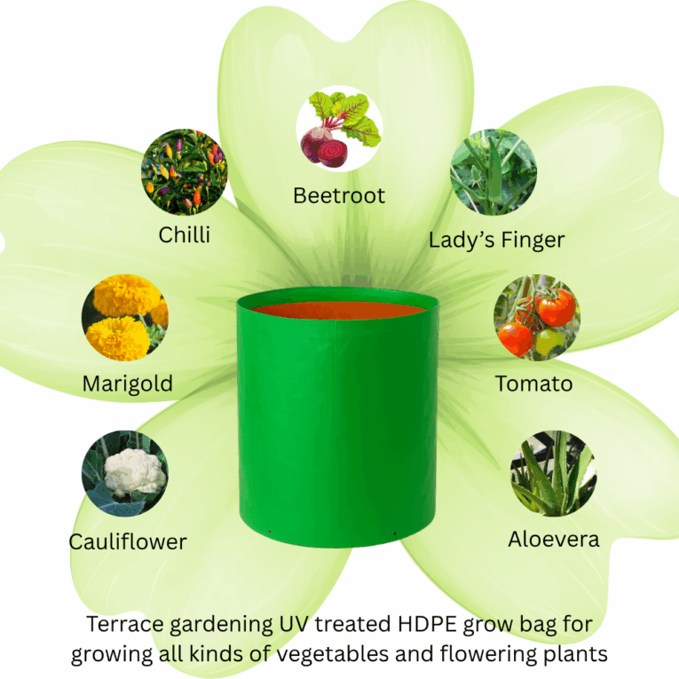 Suggestions for growing plant types in this bag