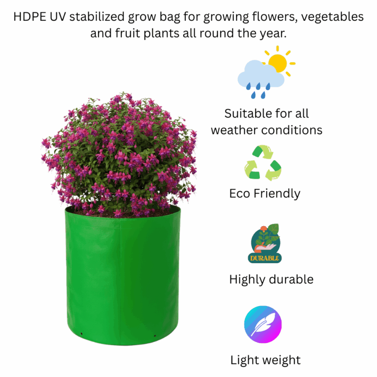 Terrace garden hdpe grow bags