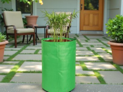 HDPE Round | Circular Grow Bag 12x18 Inch | 340GSM