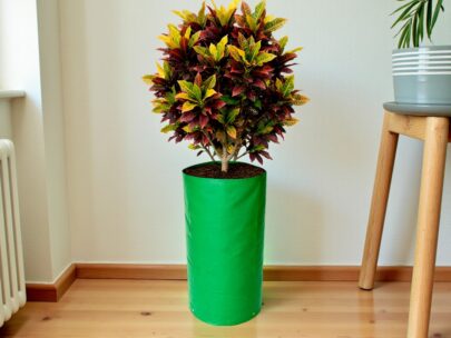 HDPE Round | Circular Grow Bag 12x24 Inch | 340GSM