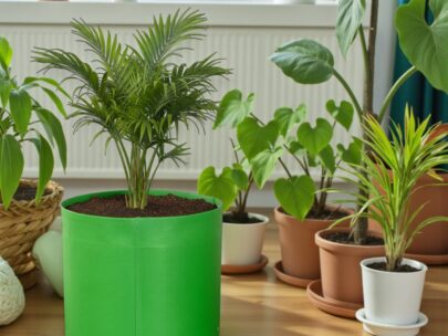 HDPE Round | Circular Grow Bag 15x12 Inch | 340GSM