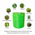 Long lasting HDPE grow bags for outdoor gardening