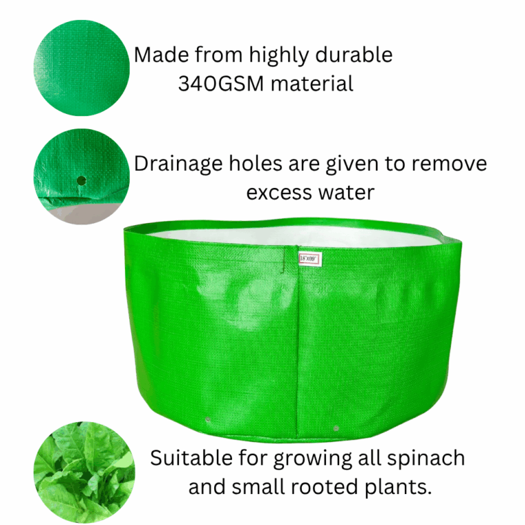 340 gsm HDPE grow bags online