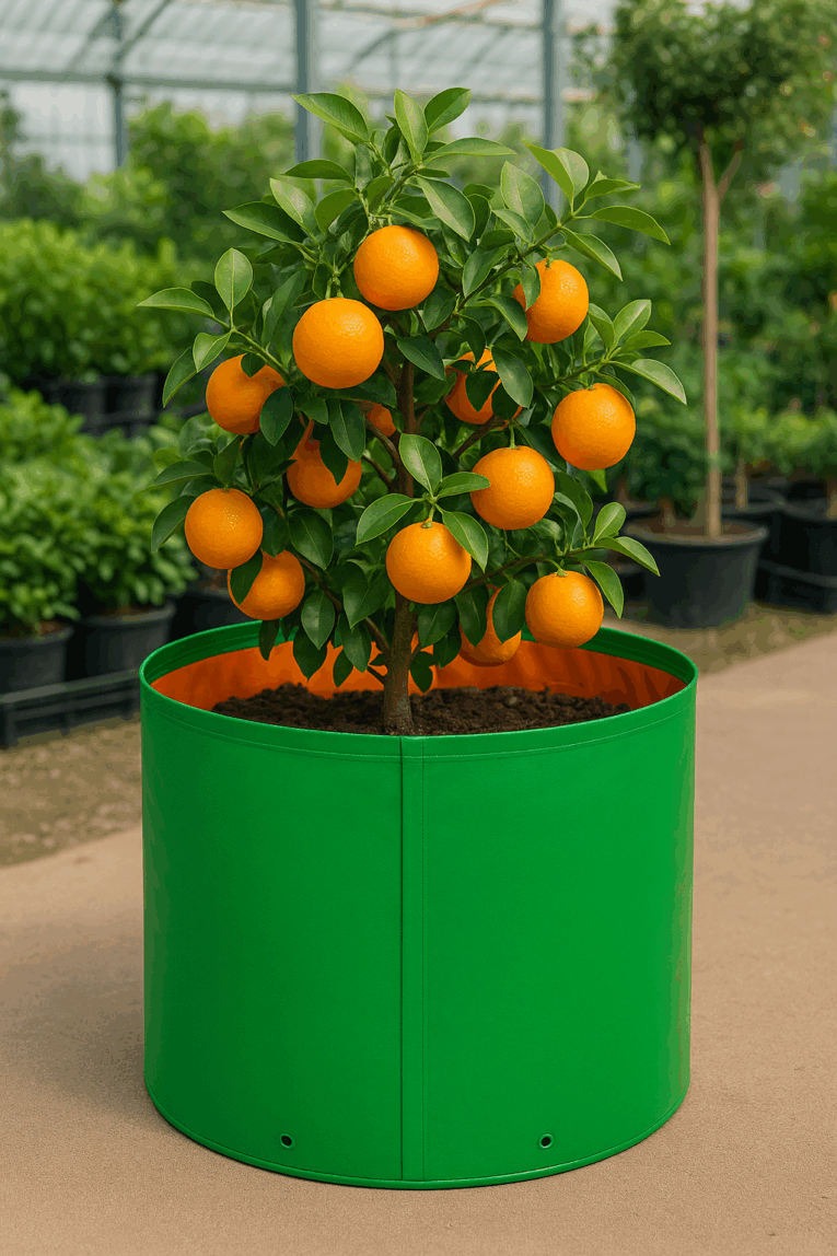 Terrace garden hdpe grow bags