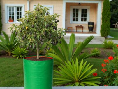 HDPE Round | Circular Grow Bag 18x30 Inch | 220GSM