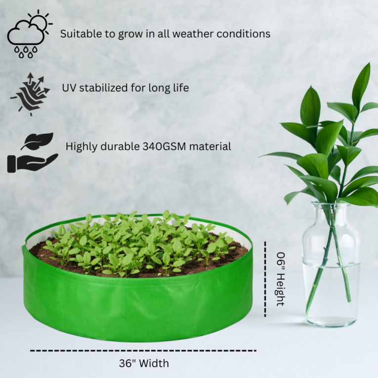 large grow bag for terrace garden