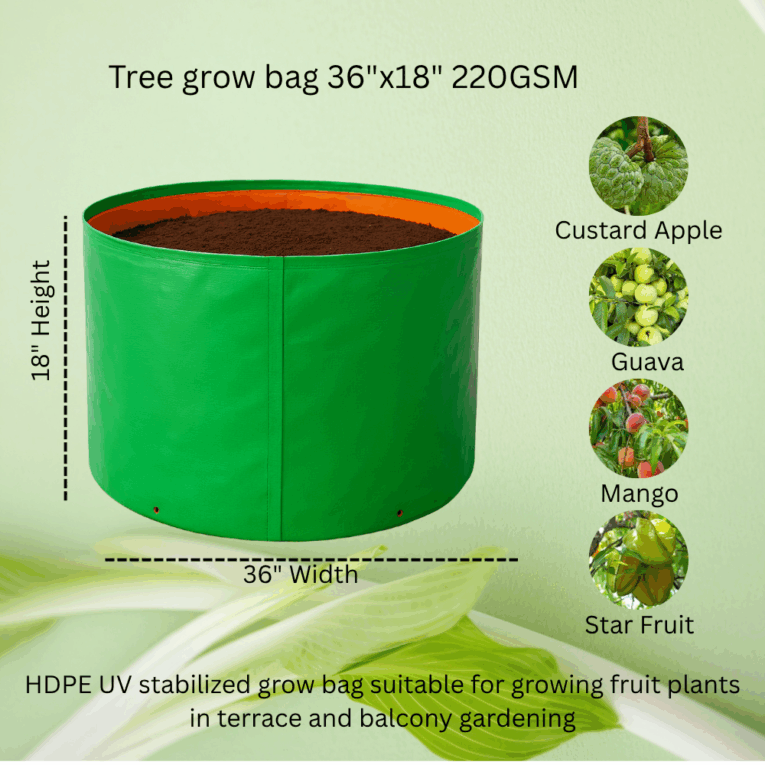 Tear-resistant grow bag