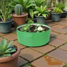 HDPE Round | Circular Grow Bag 24x09 Inch | 340GSM