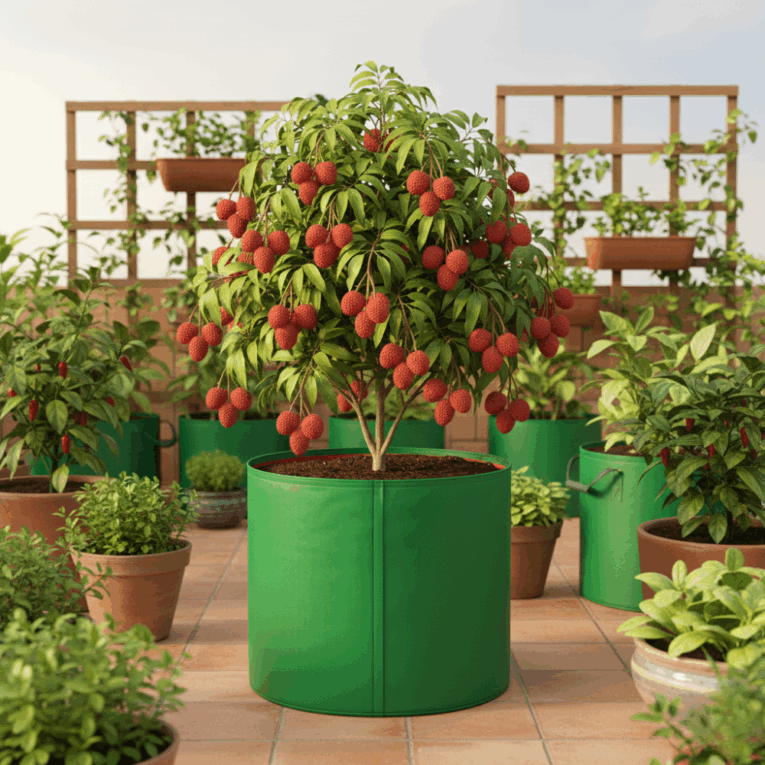 Large planter bags for gardening