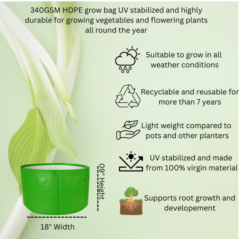 Thick grow bag material