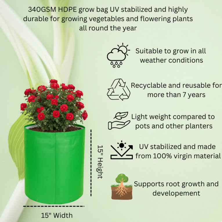 Thick grow bag material