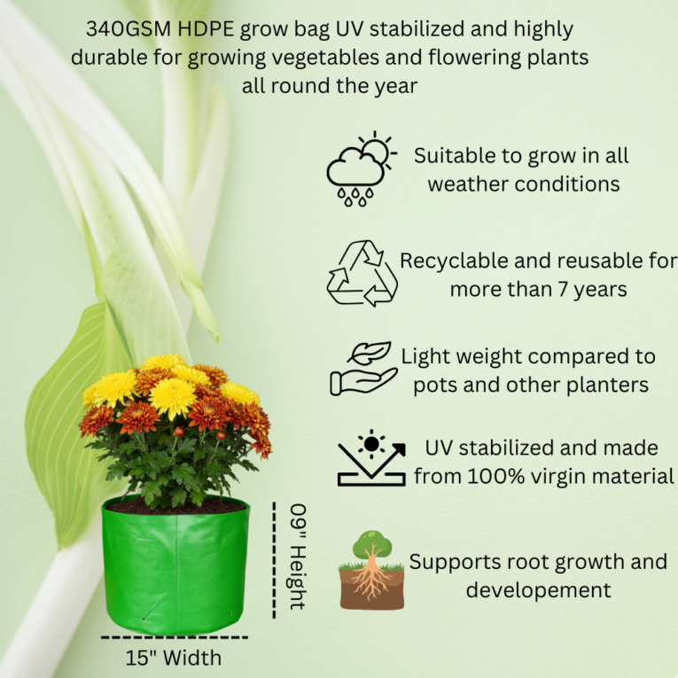 340 GSM grow bag manufacturer