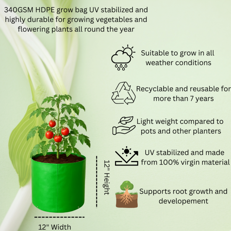 Buy 340 GSM grow bag online