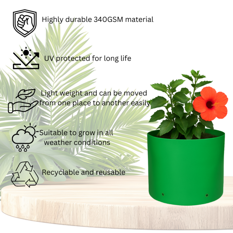 Round grow bag 340 GSM