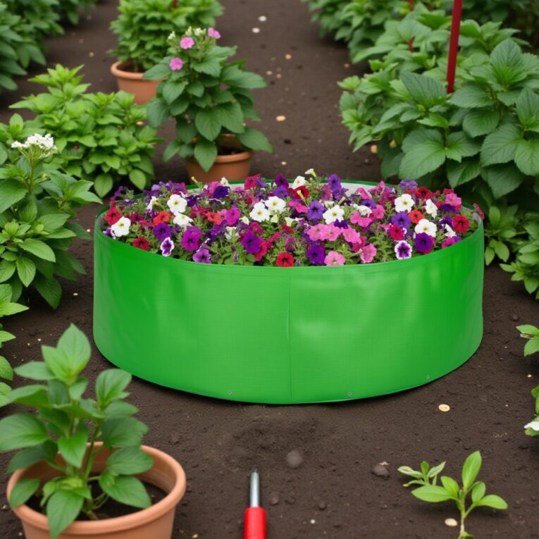 terrace gardening grow bags