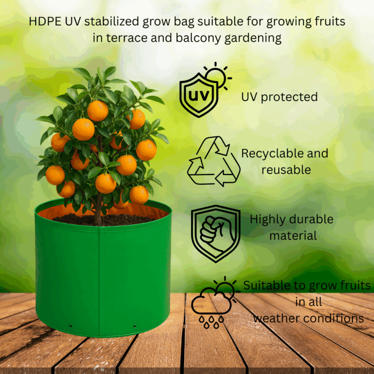 Strong, Spacious, Smart Gardening grow bags