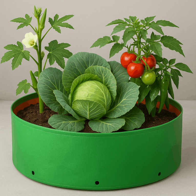 HDPE grow bags for vegetables