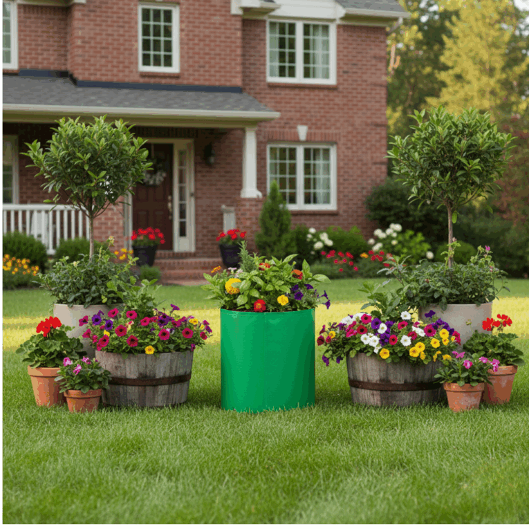 Grow bags for home gardening