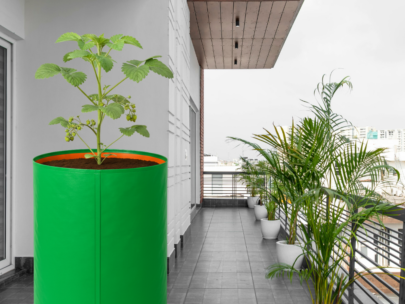 HDPE Round | Circular Grow Bag 15x24 Inch | 220GSM