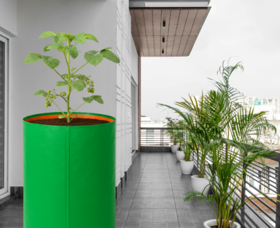 HDPE Round | Circular Grow Bag 18x24 Inch | 220GSM