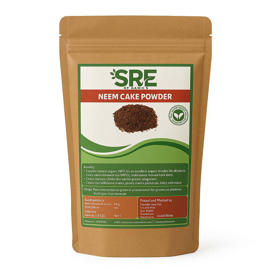 Organic Neem Cake – Natural Pest Repellent | Plant Growth Booster | Soil Conditioner