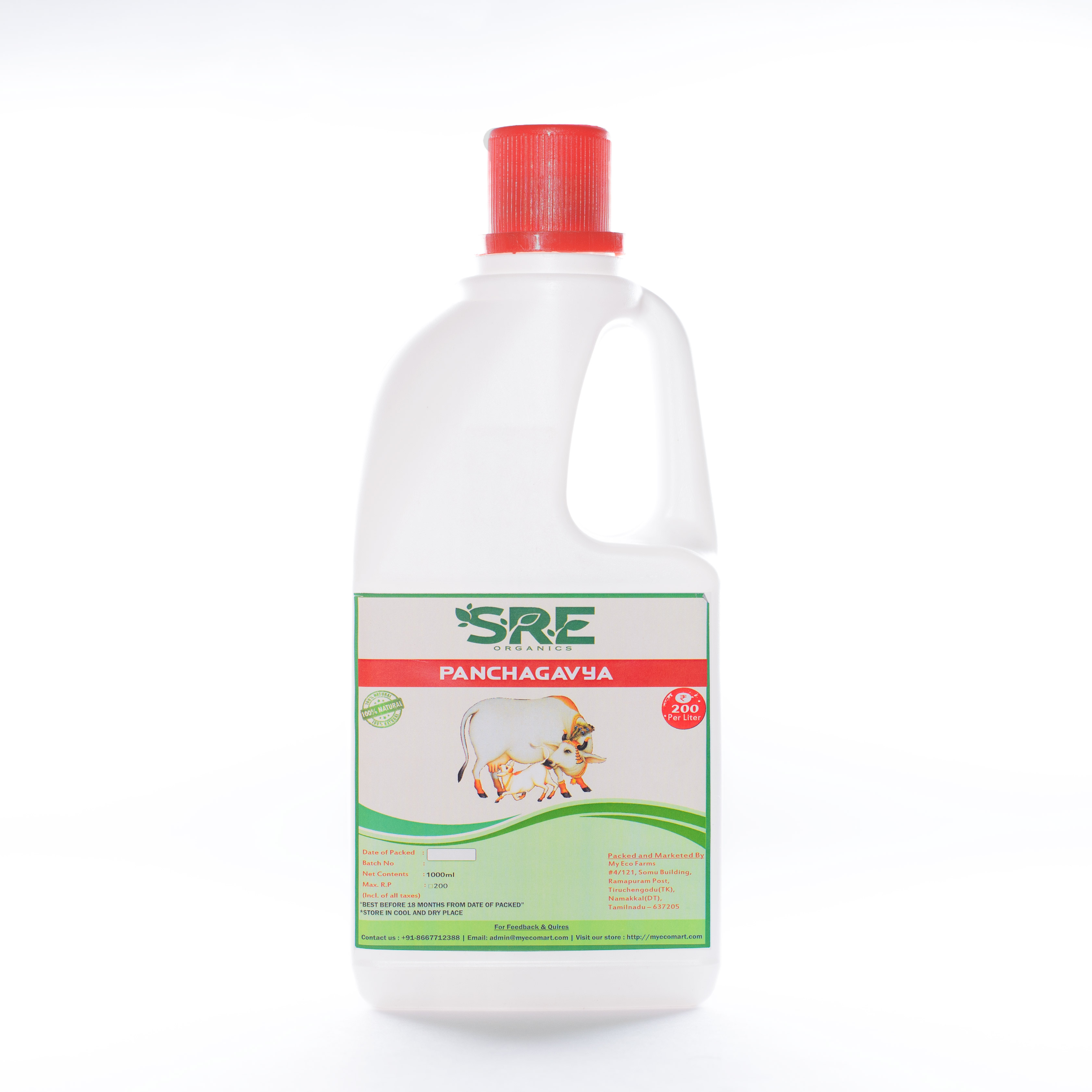 Organic Liquid Growth Promoter (Panchagavya) – Natural Plant Growth | Natural NPK