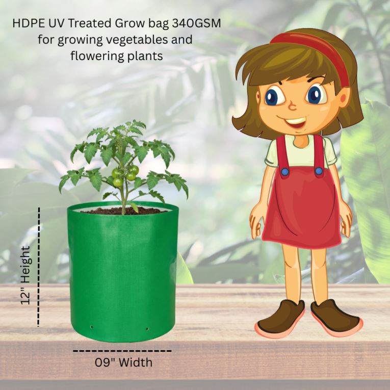 Grow bag for terrace gardening