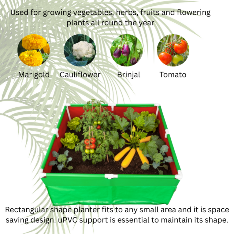 HDPE grow bags for vegetables
