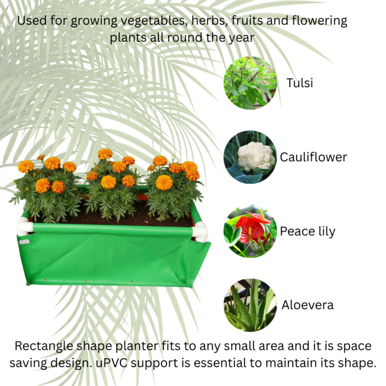 220 gsm grow bags for home garden vegetables