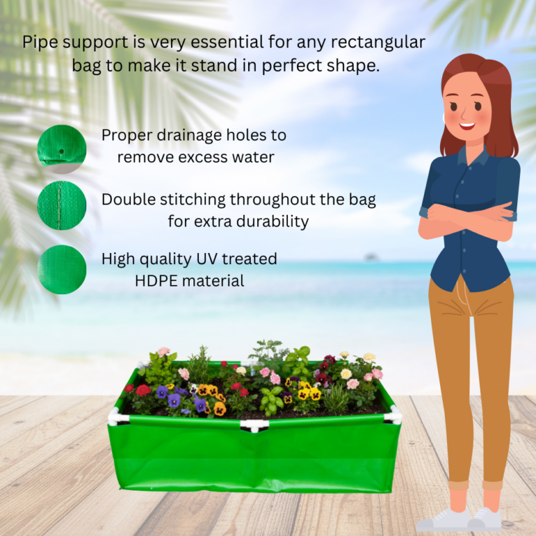 Premium HDPE grow bags India