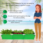 HDPE grow bags for terrace gardening