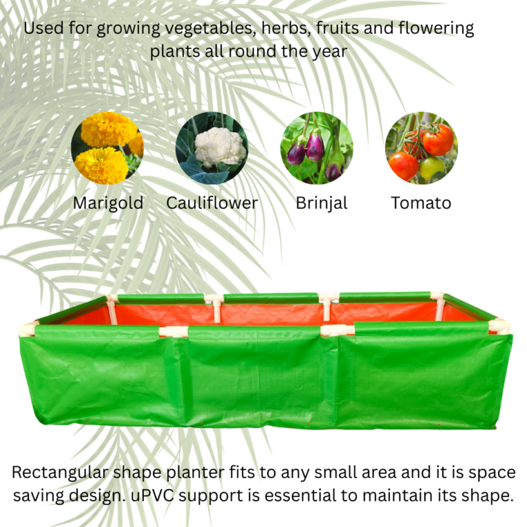 Long lasting HDPE grow bags
