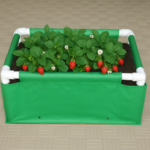 rectangular HDPE grow bag 220 gsm with drainage holes