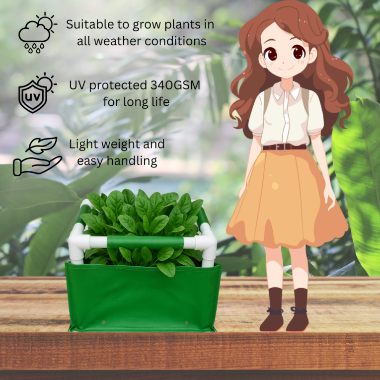 340 gsm HDPE grow bags online