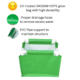 340 gsm HDPE grow bags online